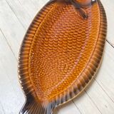 Service à poissons faïence Sarreguemines