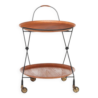 Serving trolley by Paul Nagel for Jie Gantofta