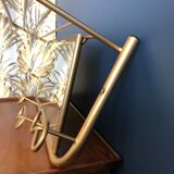 Golden wall coat hanger 1950s