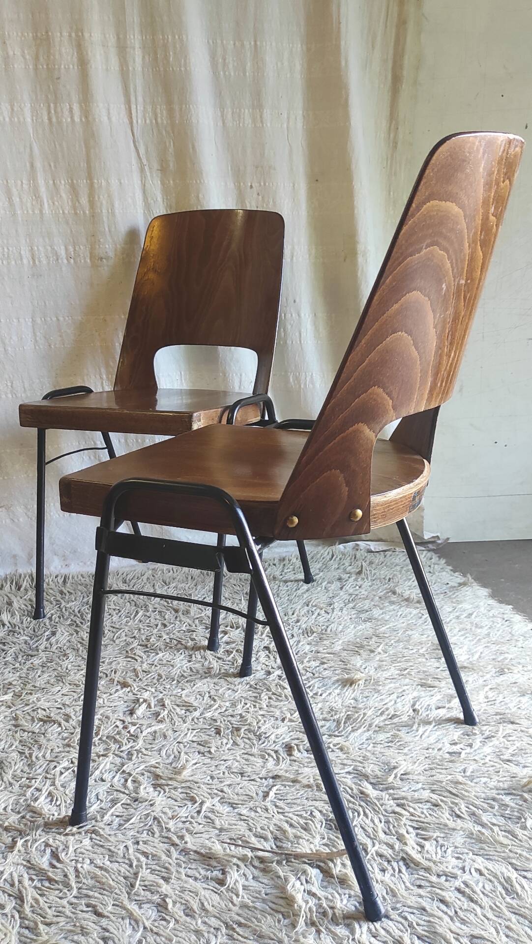 Baumann chairs model Manathan - 1960s/70s