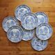 8 flat plates in earthenware "Burgenland" Villeroy and vintage Boch