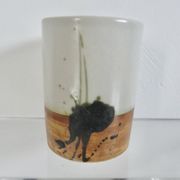 Vase en grès "poterie de la colombe" années 50 60