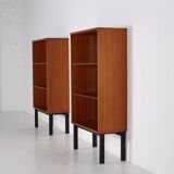 Pair of bookshelves Pierre Guariche for Meurop