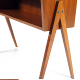 Danish teak console Scandinavian 60s 70s hallway furniture