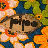 Suitcase sewing sewing box learning vintage flower