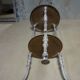 French cast iron adjustable shaving stand