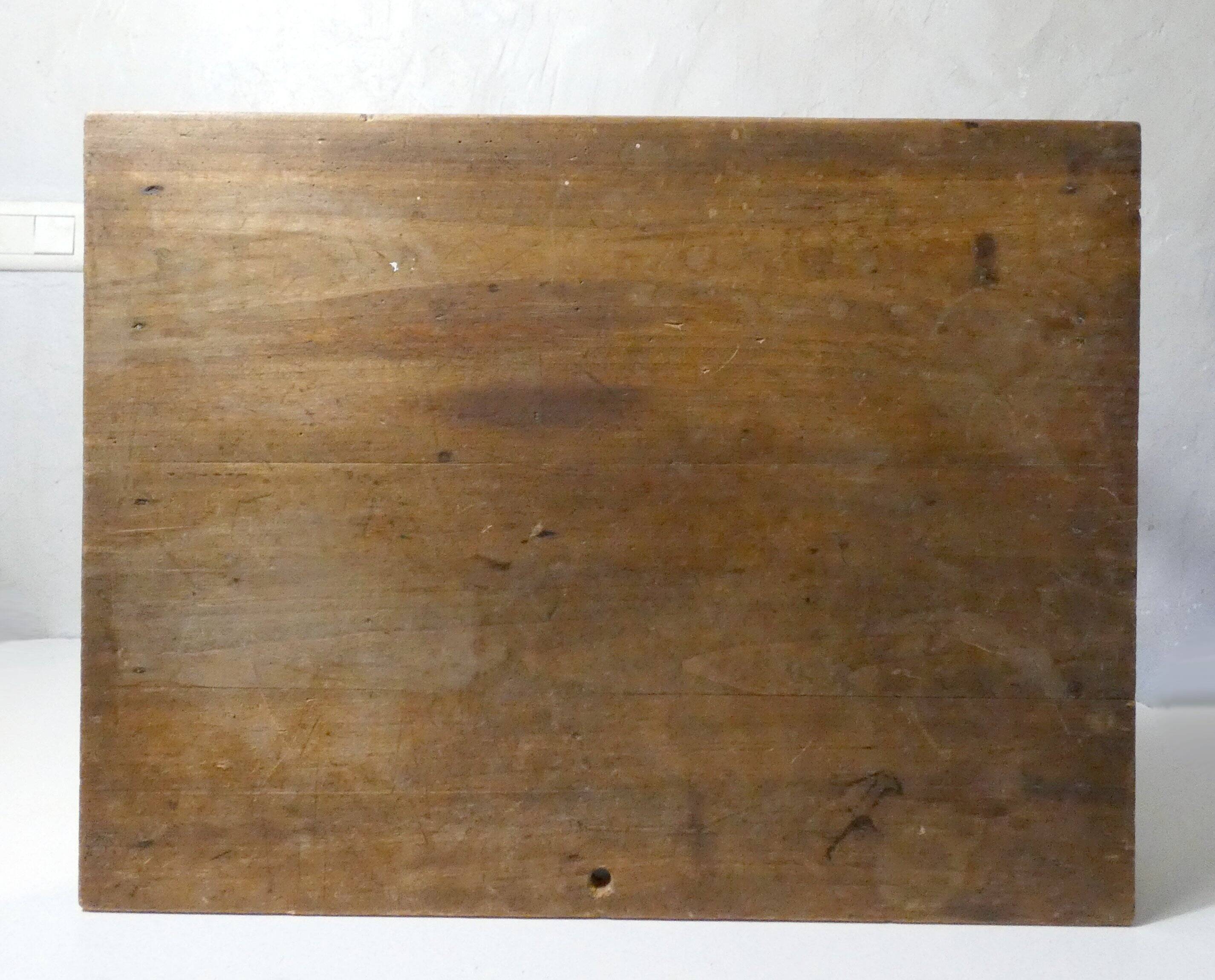 vintage wooden writing desk side table
