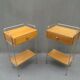 Pair of vintage bedside tables