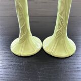 Set of 3 tulip candle holders