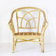 1970s vintage bamboo garden armchair