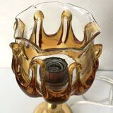 Lampe en verre Oberglass, Vienne années 70