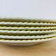Set of 6 vintage earthenware dinner plates.