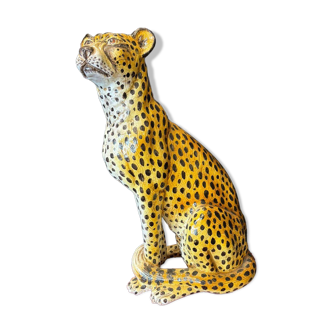 Ceramic cheetah