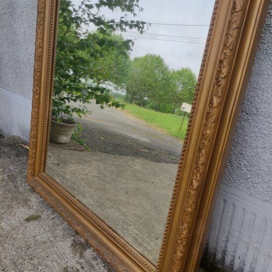 Large antique mirror Louis Philippe