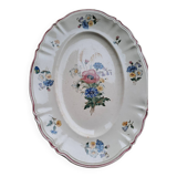 Digoin Sarreguemines dish numbered Agreste model