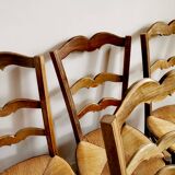 Chaises paillées