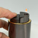 Minimalist Vintage SAROME Japan Table Lighter Modernist in Metal