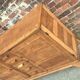 Buffet reconstruction René Gabriel vintage, meuble ancien dit de sinistrés