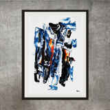 Œuvre abstraite contemporaine originale – Mimmo Scali