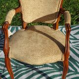 Antique Louis XVI style cabriolet armchairs
