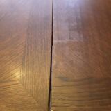 Oak dining room table
