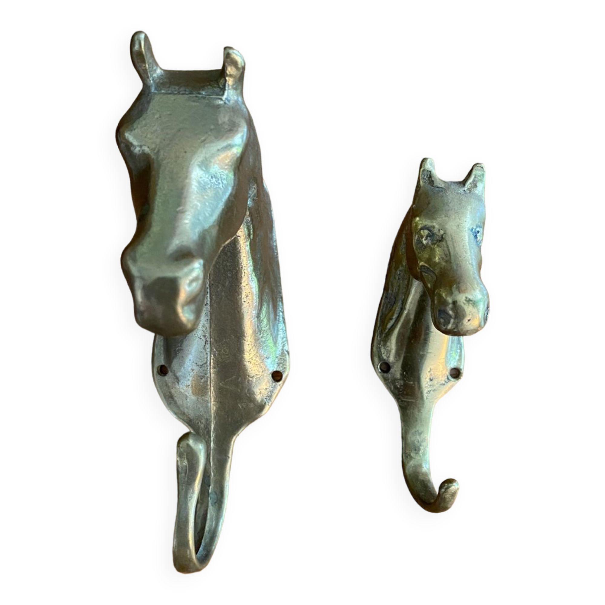 Wall hooks horse's head