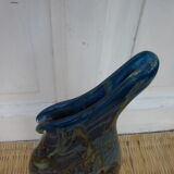 Blue vase art deco style