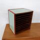 Trieur document vintage en bois