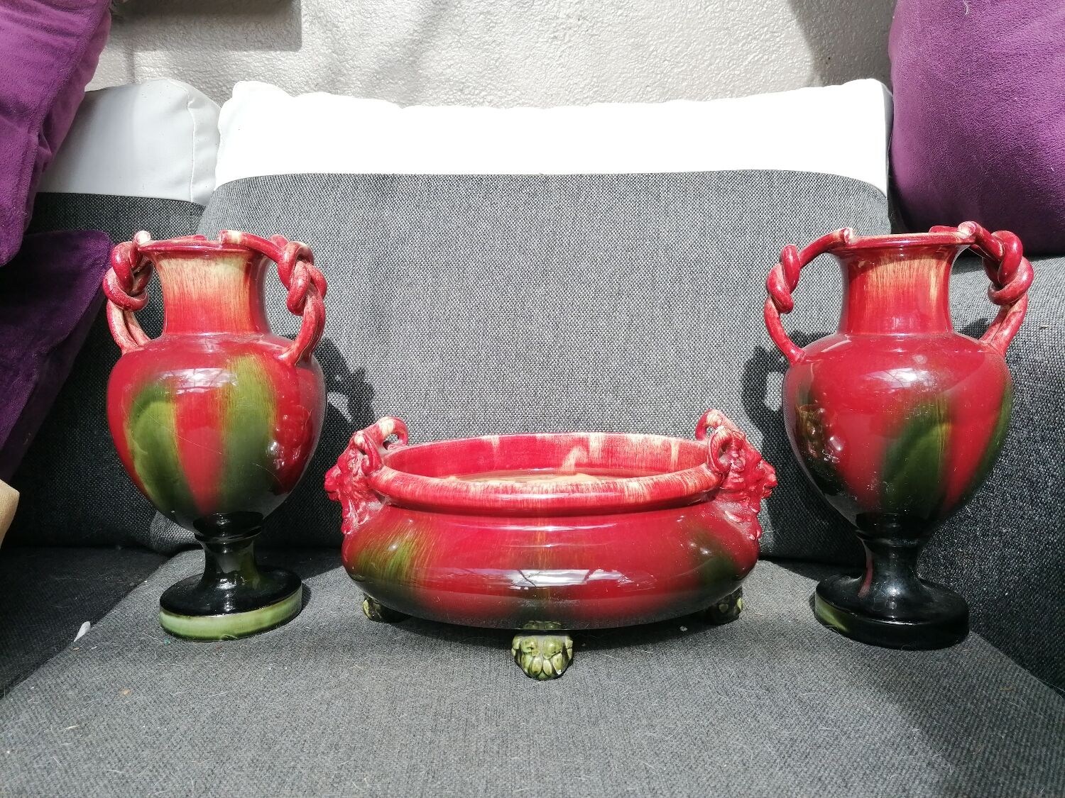 Set of Mont Chevalier Cannes fireplace trims