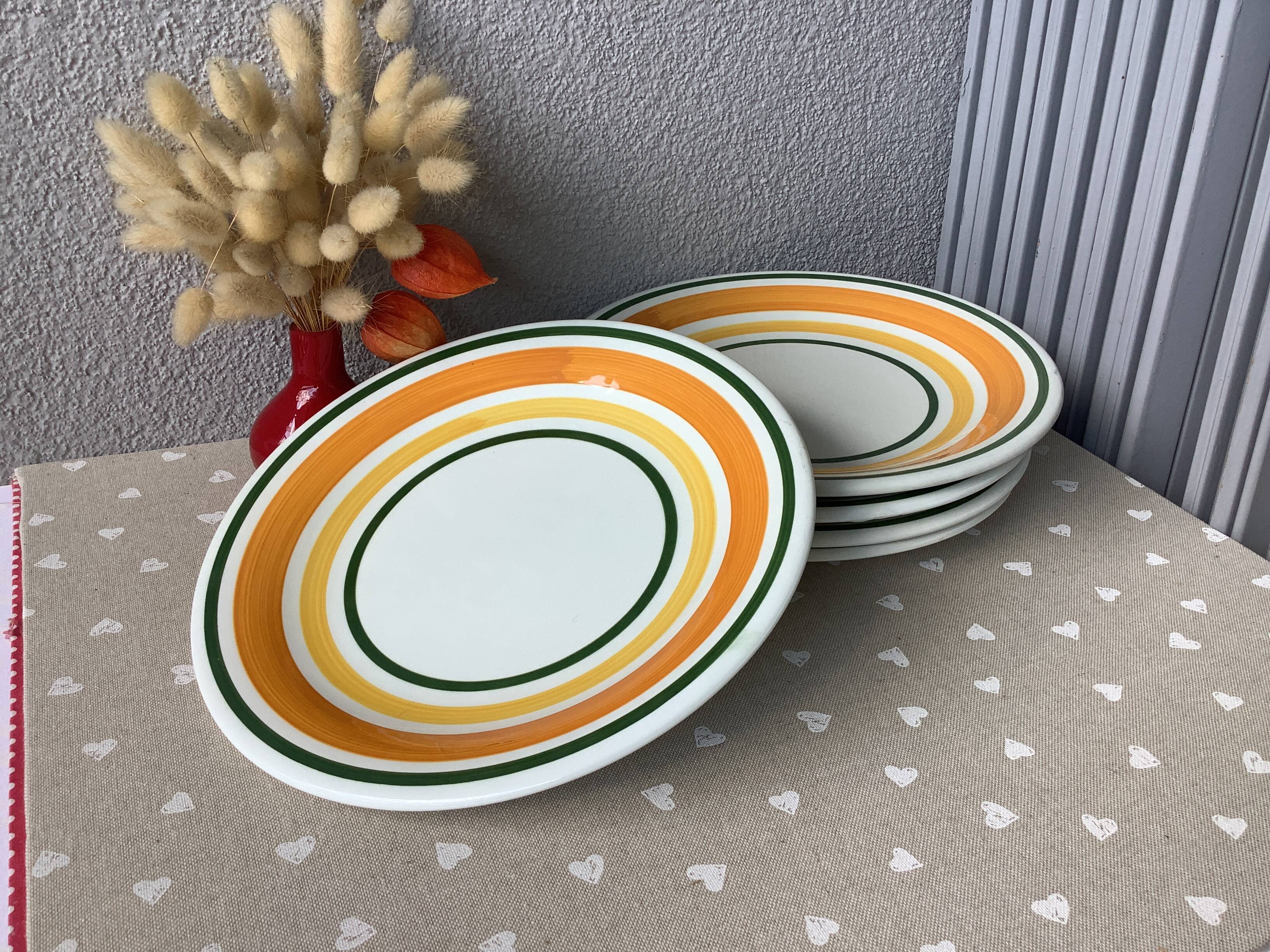 Plates Ceramica Galba Italy
