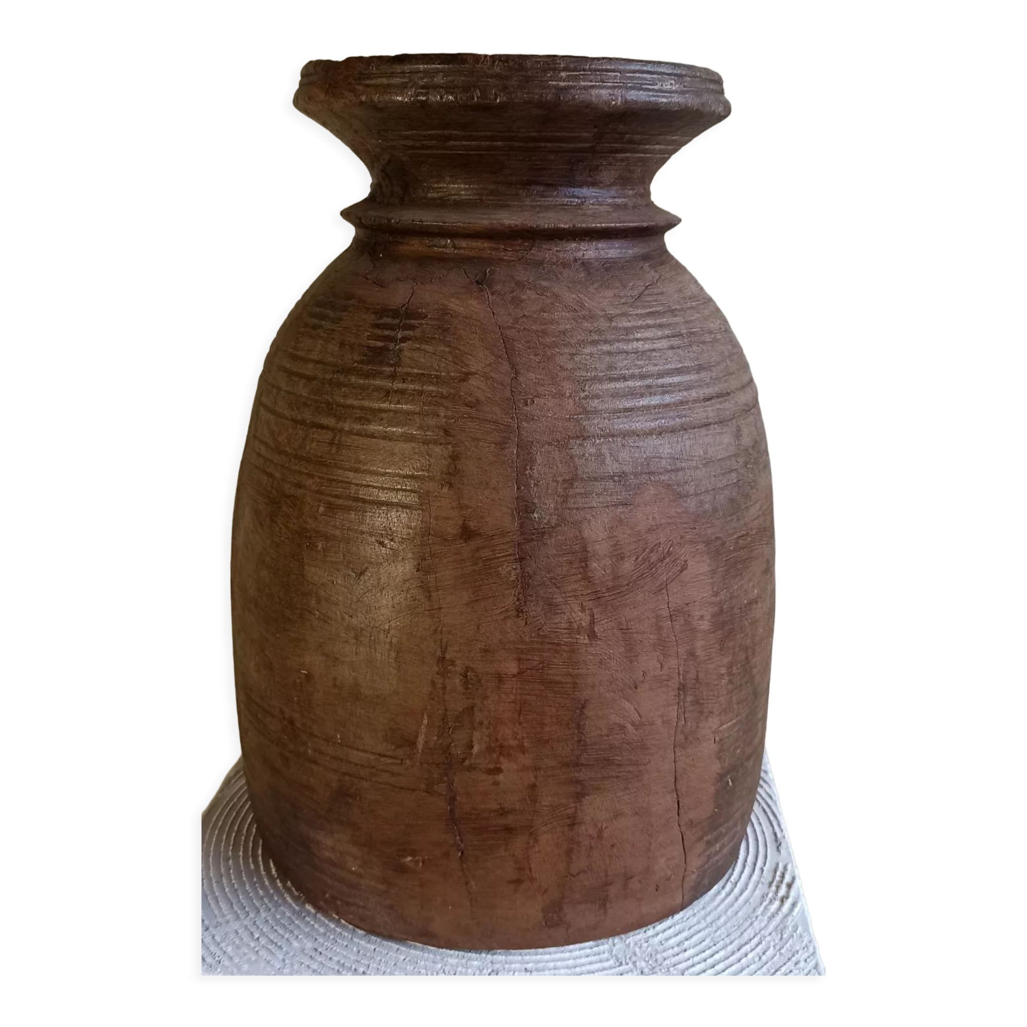 Wooden jar
