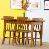 Vintage scandinavian table – 110 cm