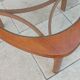 Table basse teck vintage scandinave