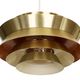 Pendant light "Trava" by Carl Thore for Granhaga Metallindustri. Sweden 1960s.