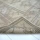 Tapis Oushak orange et beige sku 1153