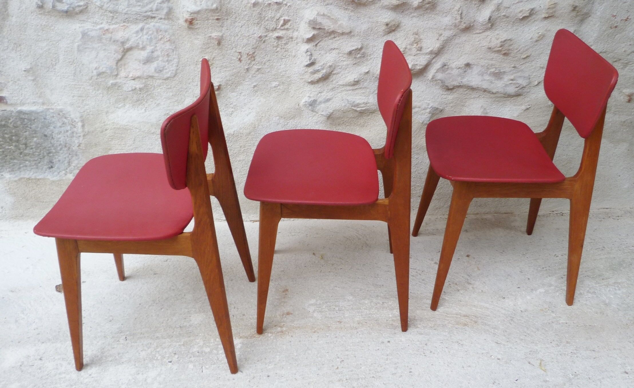 Set of 3 vintage chairs