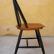 Set of 4 chairs Scandinavian by Sven Erik Fryklund for Hagafors Stolfabrik