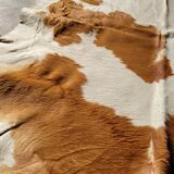 Tapis peau de vache vintage 1970