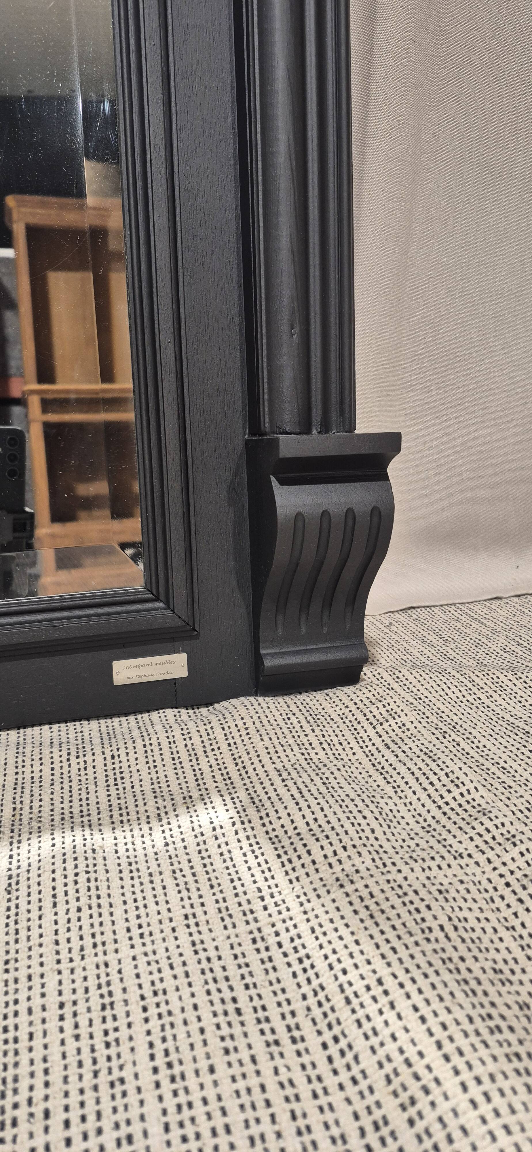 Antique bevelled mirror