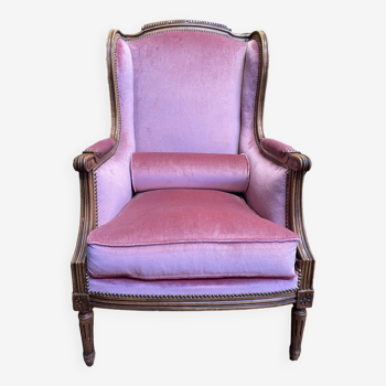 Louis XVI style wing chair