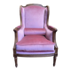 Louis XVI style wing chair