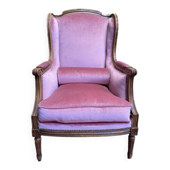 Louis XVI style wing chair