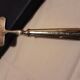 Silver metal pie shovel