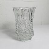 Exagon space age vase 1960 molded glass