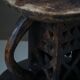 Hardwood stool Tonga (Batonga) carved with geometric patterns, 20th century, 1960s.