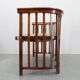 Josef Hoffmann Variation of Art Nouveau "Fledermaus" Sofa
