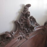 Headboard louis xv in walnut