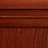 Restored teak bureau desk