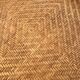 Antique tray made of woven bamboo