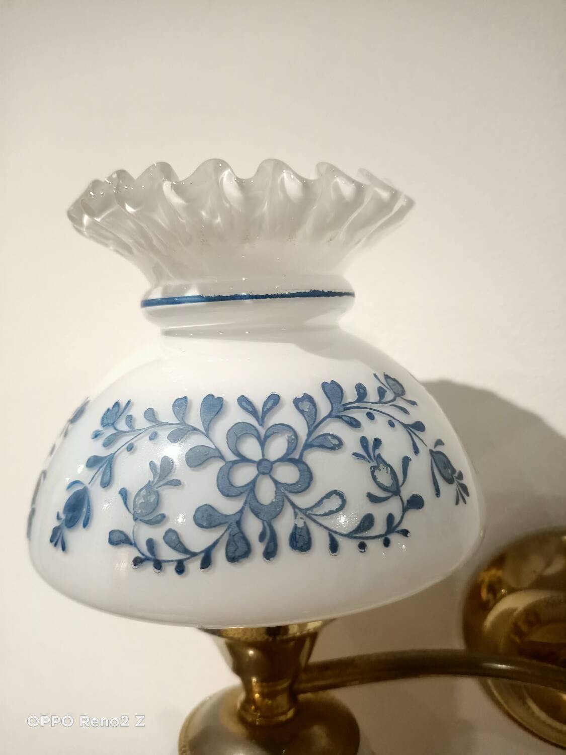 Vintage double wall light